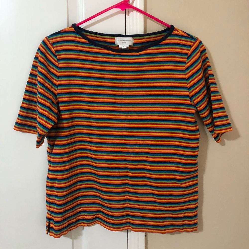 90’s Rainbow Shirt L